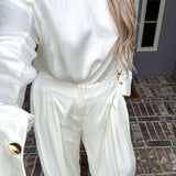 Madison & Mercer Silk Trousers