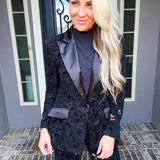 Velvet Mogul Velvet Blazer