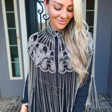 Jeweled Dynasty Overlay Top