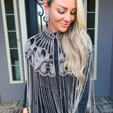 Jeweled Dynasty Overlay Top