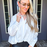 Simply Chic Hi-Lo Blouse