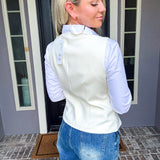 Fashion Risk Taker Safety Pin Vest
