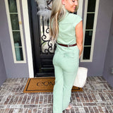 Wild Sage Utility Jumpsuit