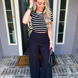 Palazzo Strolling Wide Leg Trousers