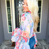 Riviere  Exaggerated Sleeve Blouse