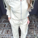 Chill Couture Lace-up Pants