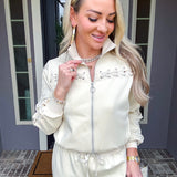 Chill Couture Lace Up Jacket