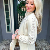 Chill Couture Lace Up Jacket
