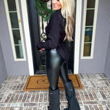 Catwalk Faux Leather Leggings