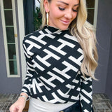 Harlowe Mockneck Sweater