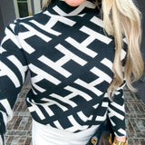 Harlowe Mockneck Sweater