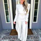 Style Influencer Draped Trousers