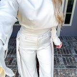 Style Influencer Draped Trousers