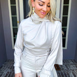 Style Influencer Scarf Top