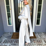 Style Influencer Draped Trousers