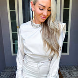 Style Influencer Scarf Top
