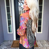 The Wild Socialite Leopard Blouse
