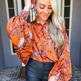 Saddle Society Batwing Blouse
