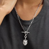 Jaguar Samantha Chain Necklace - Silver