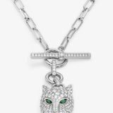 Jaguar Samantha Chain Necklace - Silver