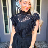 Designer Status Lace Blouse
