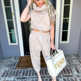 The En Style High Neck Sweatshirt