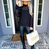 Secret Admirer Sheer Blouse