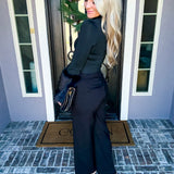 Midnight Noir Jewel Trousers