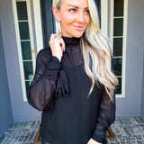 Secret Admirer Sheer Blouse