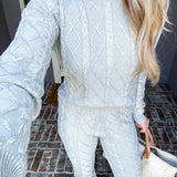 Celeste Cable Knit Pants