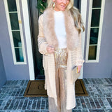 Champagne Shimmer Sequin Pants