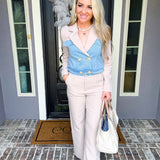Tailored Majesty Cropped Blazer