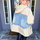 Crystal City Denim Trench Coat
