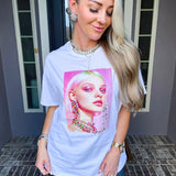 The Attitude Jeweled Tee
