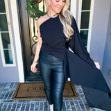 Nightfall Muse One Shoulder Top