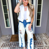 No Limits Paint Splatter Jeans