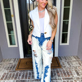 No Limits Paint Splatter Jeans