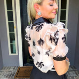 Secret Garden Flower Blouse