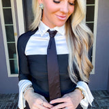 Haute In Heels Tie Detail Top