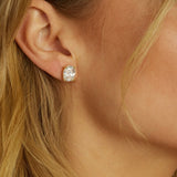 Hello Gorgeous 10mm Studs - Gold