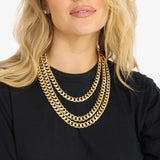 Preorder - Julian Cuban Chain Necklace 10mm - Gold