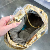 Seabreeze Satchel Raffia Clutch