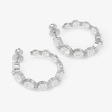 She's An Icon Hoops 1" - Silver