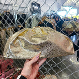 Azure Coast Gold Clutch