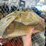 Azure Coast Gold Clutch