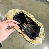 Azure Coast Gold Clutch