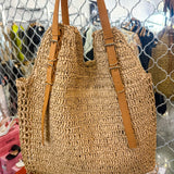 The Tulum Raffia Tote