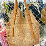 The Tulum Raffia Tote