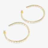 Oh She Fancy Graduated Hoops 2" - Gold