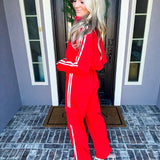 City Comfort Red Track Pants